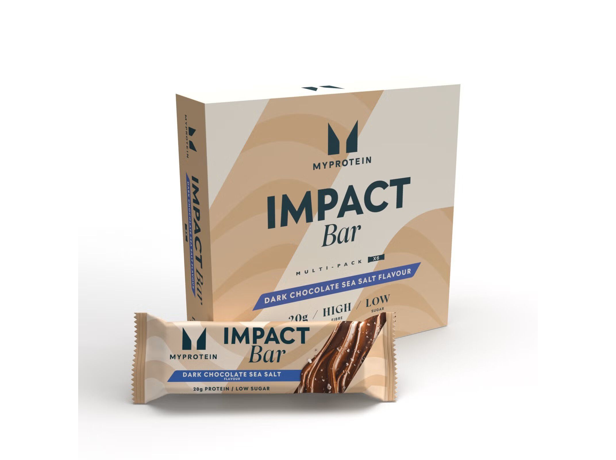 BARRA MYPROTEIN IMPACT DARK CHOCO 64G image number 1