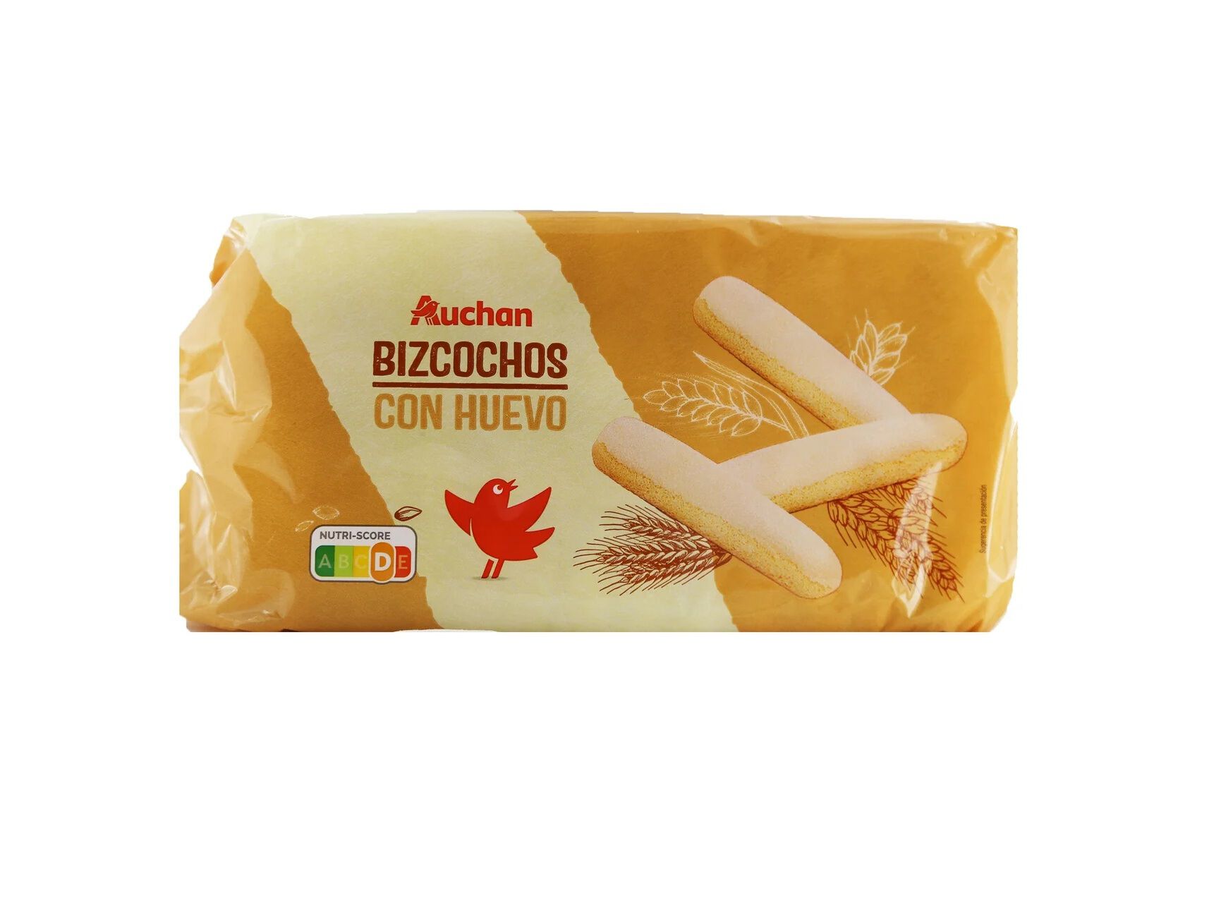 BISCOITOS PALITOS AUCHAN COM OVO 400G (4X100G) image number 0