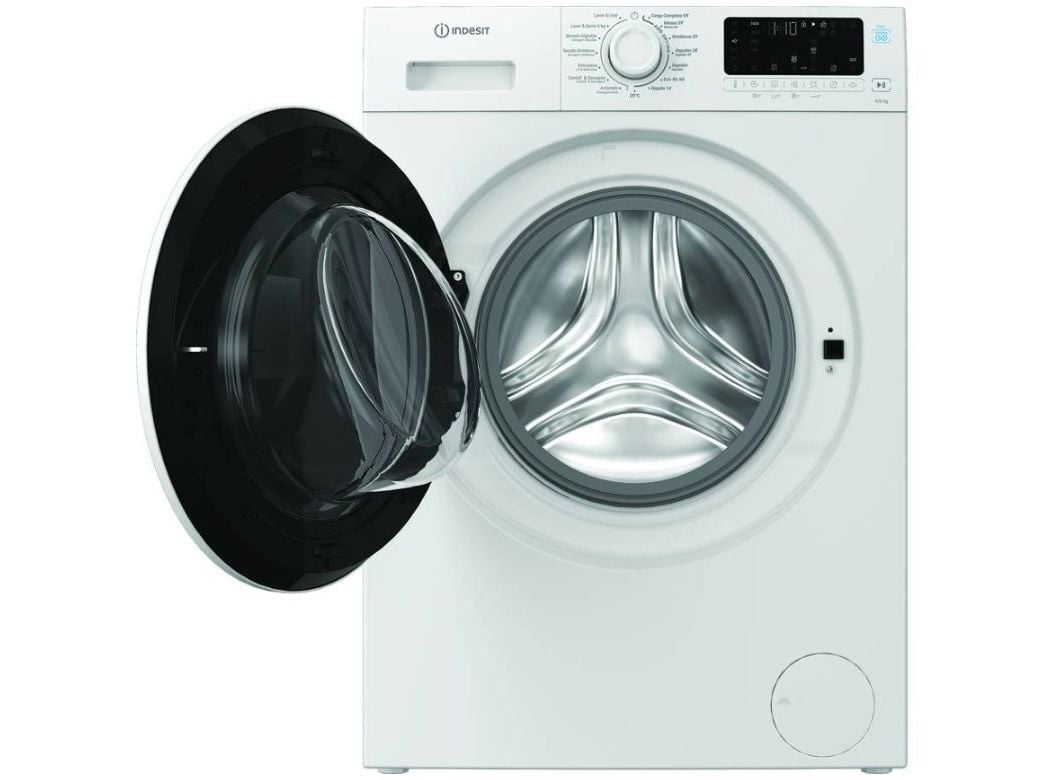 M&Aacute;QUINA DE LAVAR E SECAR ROUPA INDESIT IDP 9664 PUSH&GO SPT 9/6 KG 1400 RPM BRANCO image number 1