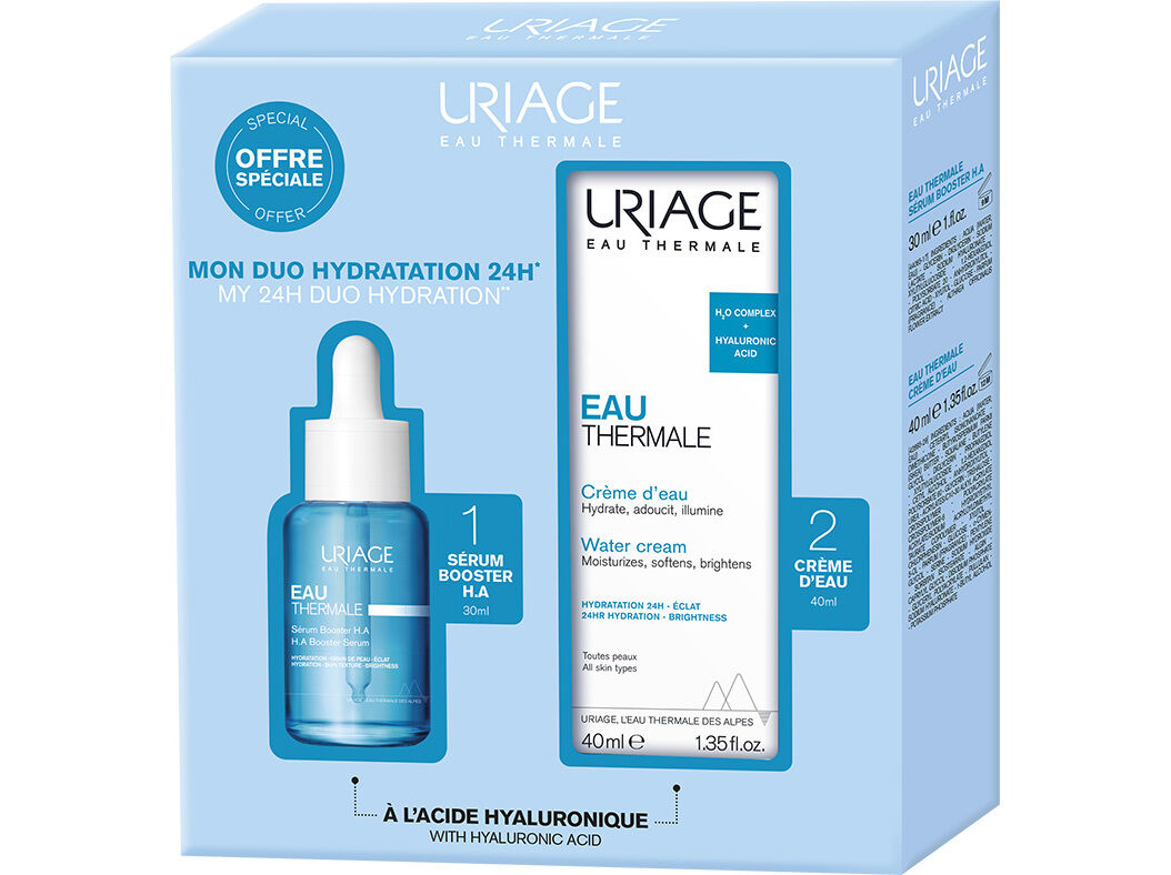 COFFRET URIAGE S&Eacute;RUM BOOSTER 30ML +EAU 40ML image number 0