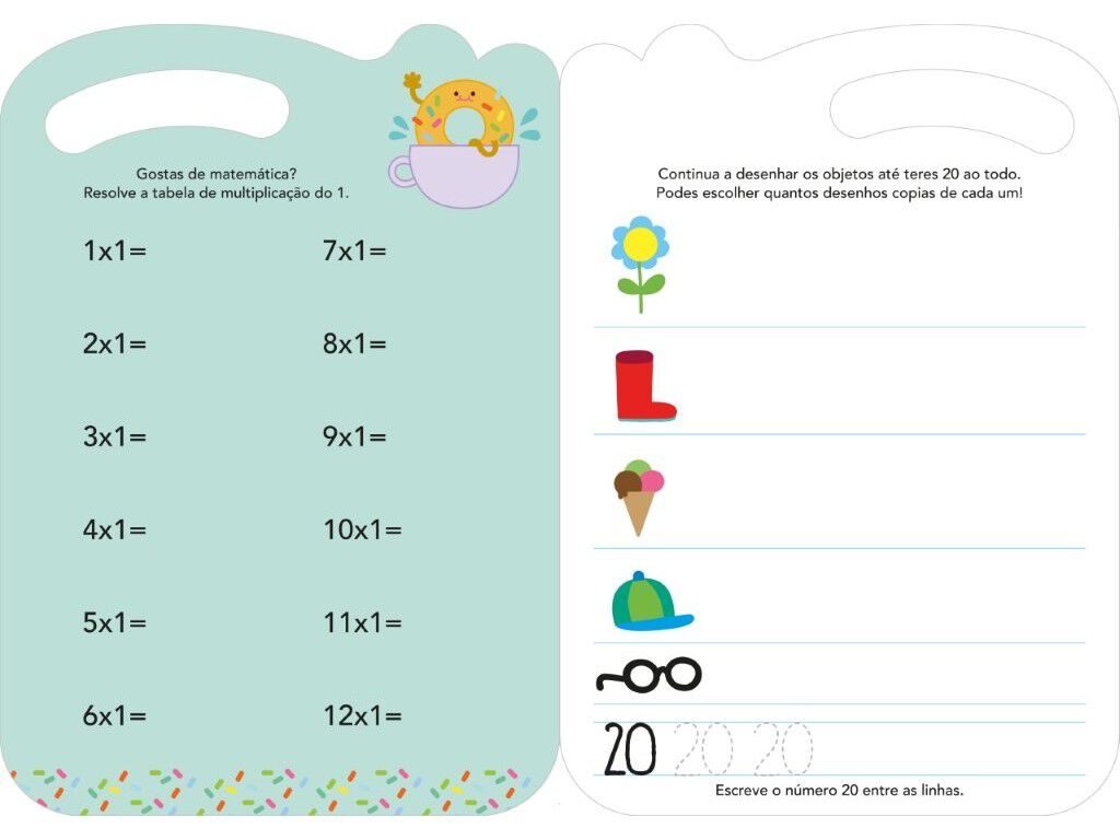 LIVRO RESOLVE LIMPA E FAZ DE NOVO - EU CONTO E MULTIPLICO 5-7 ANOS image number 1