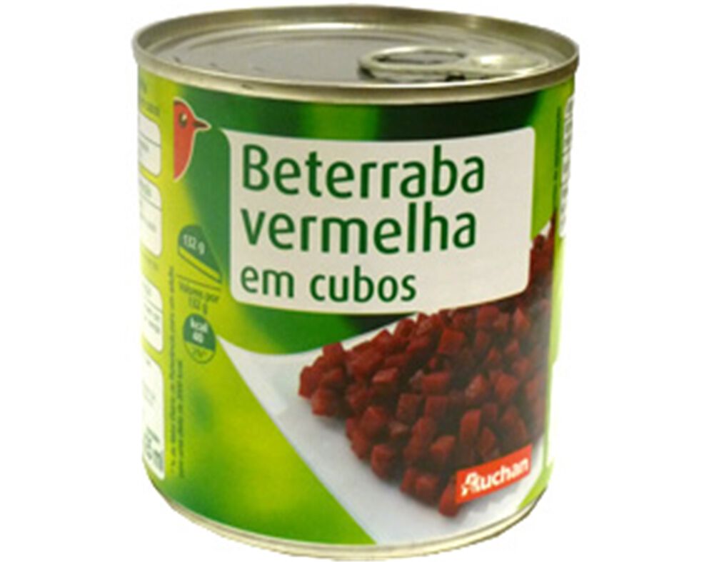 BETERRABA VERMELHA AUCHAN CUBOS 400(265)G image number 0