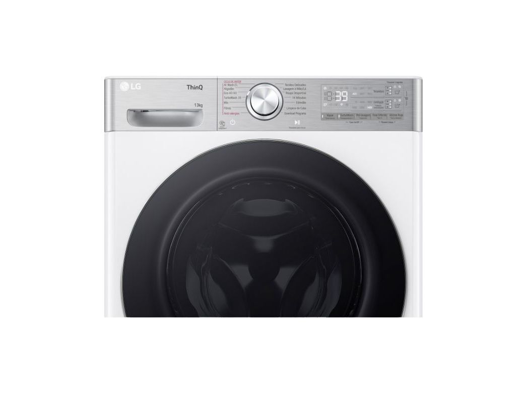 M&Aacute;QUINA DE LAVAR ROUPA LG F4WR9513A2W - BRANCO A 13KG image number 3