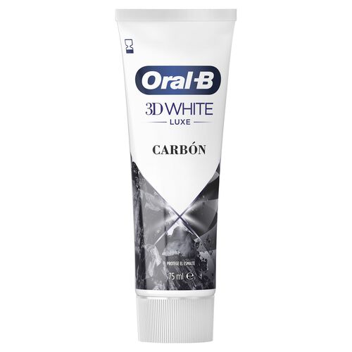 PASTA DENTÍFRICA ORAL-B 3D WHITE LUXE CARVÃO 75ML image number 1