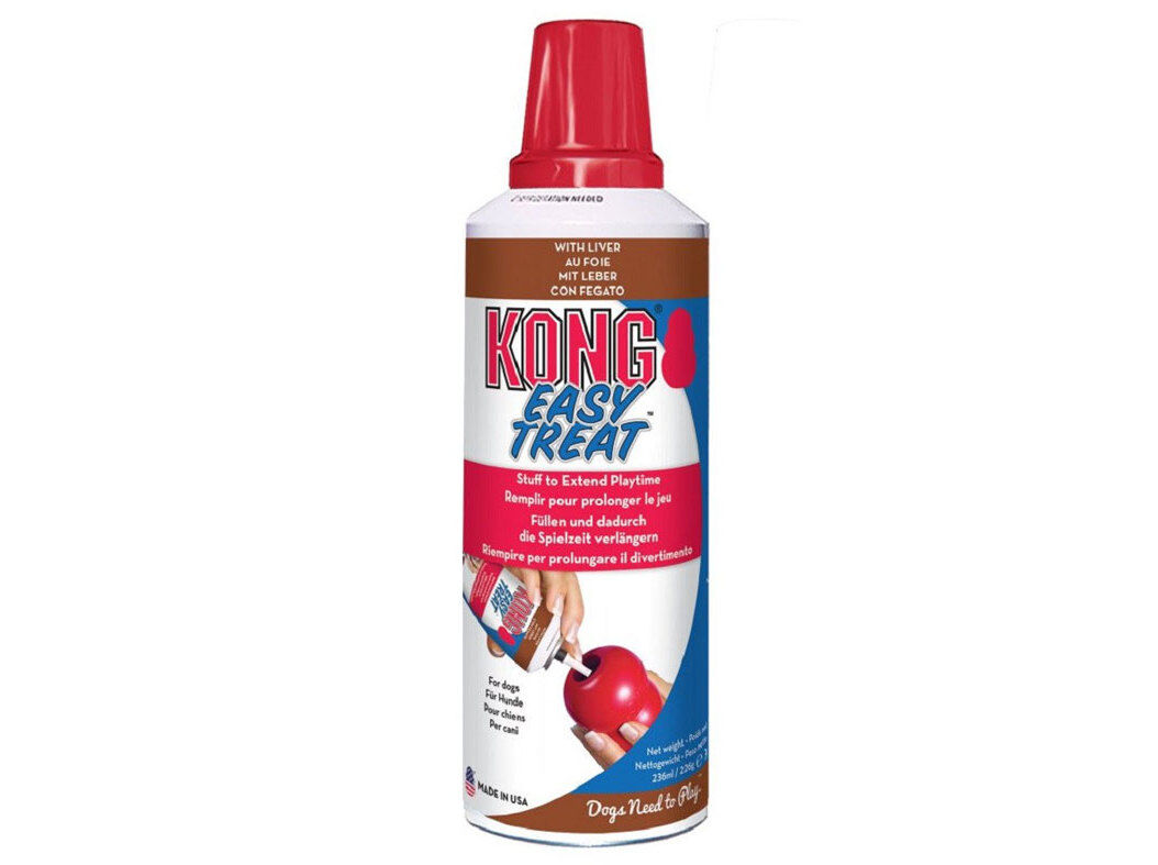 SNACK PASTA PARA C&Atilde;O KONG EASY TREAT F&Iacute;GADO 226G image number 0