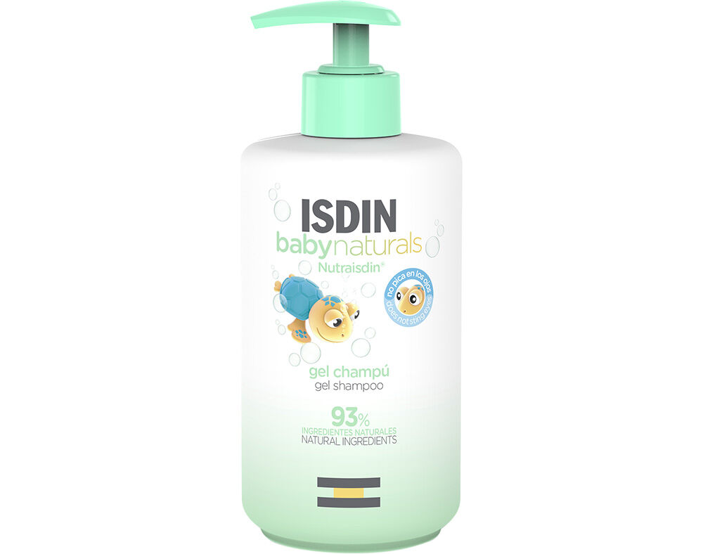 GEL CHAMPO ISDIN BABY NATURALS COM DOSEADOR 400ML