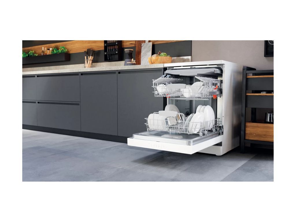 M&Aacute;QUINA DE LAVAR LOI&Ccedil;A HOTPOINT HFC 3C26 F BRANCO E 14 CONJUNTOS image number 5