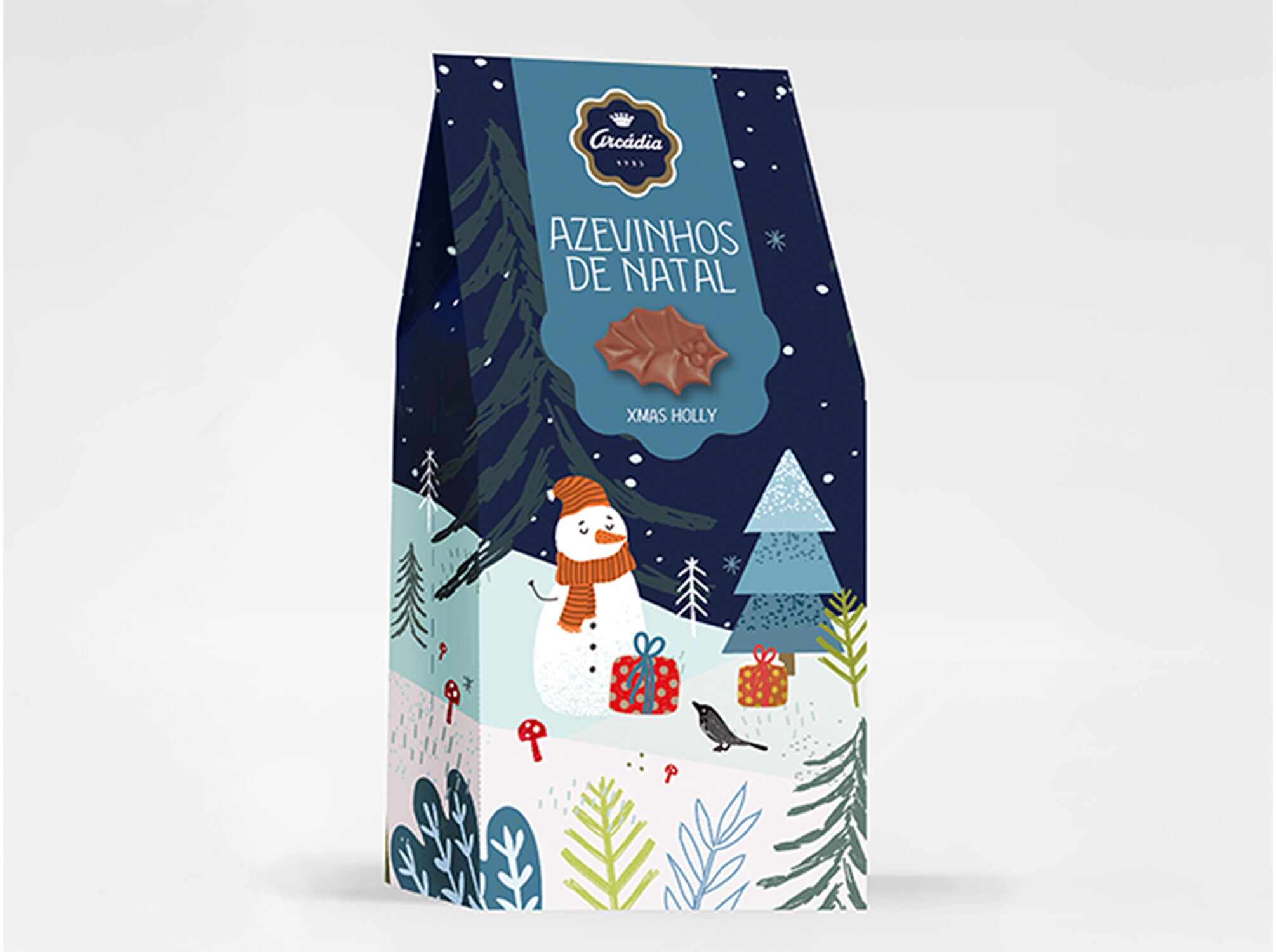 BOMBONS SORTIDOS ARC&Aacute;DIA AZEVINHOS DE NATAL 100G image number 1
