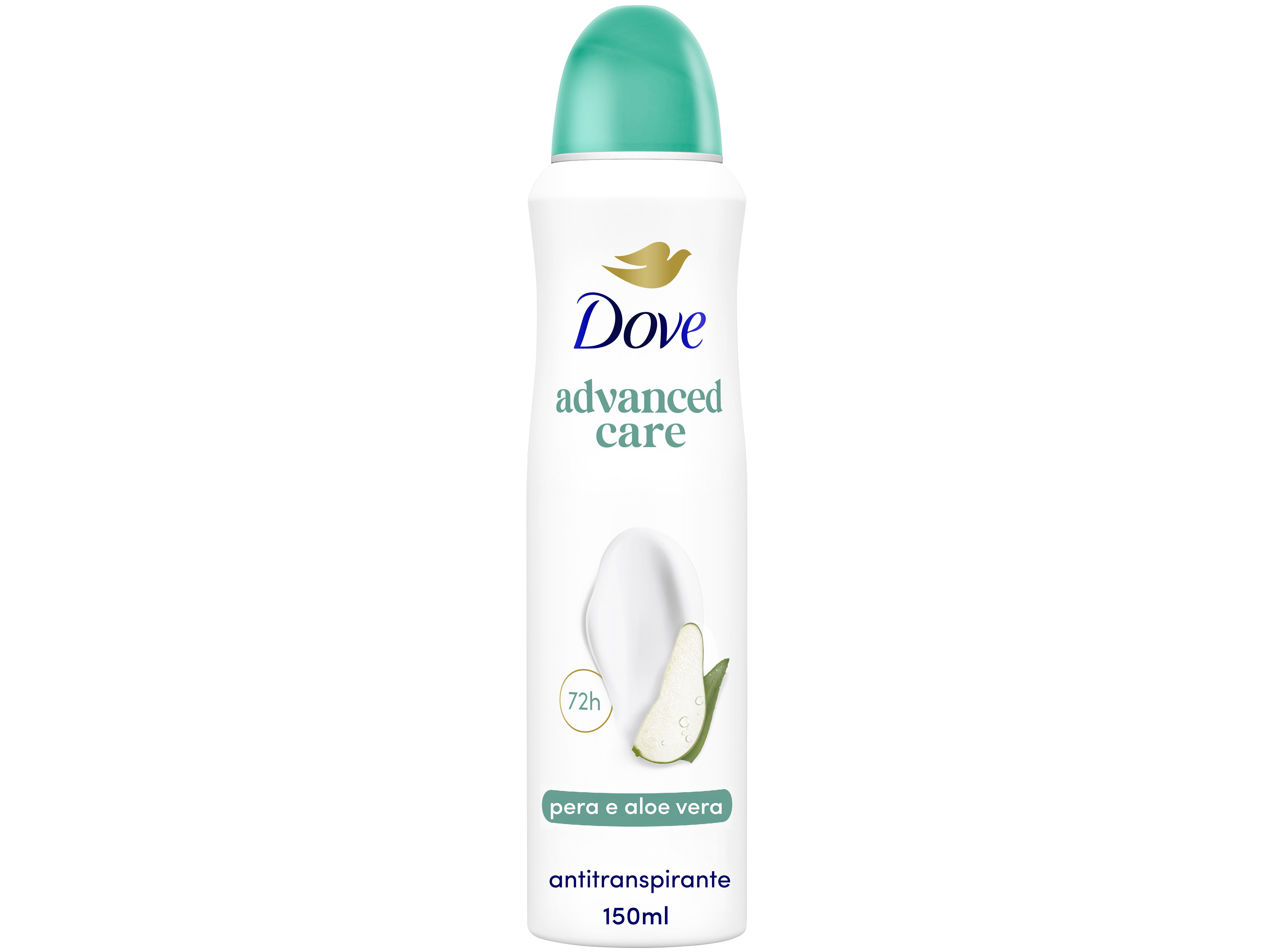 DESODORIZANTE SPRAY DOVE PEAR & ALOE VERA 72H 150ML image number 0