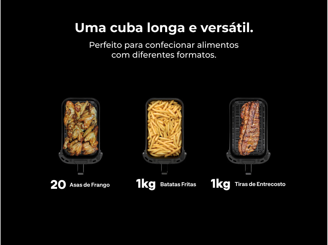 FRITADEIRA AIR FRYER FLAMA 643FL ULTRA SLIMDESIGN 6 L image number 4