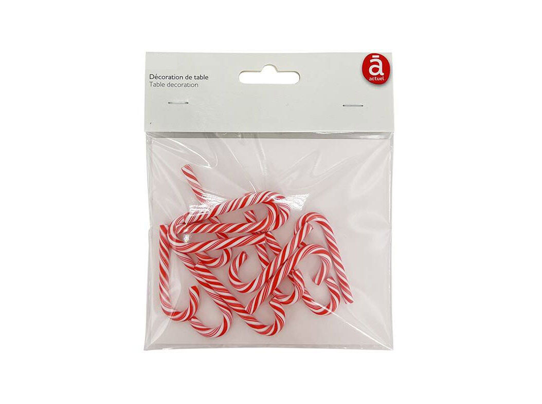 DECORA&Ccedil;&Atilde;O MESA CANDY ACTUEL VERMELHO 12 UNIDADES