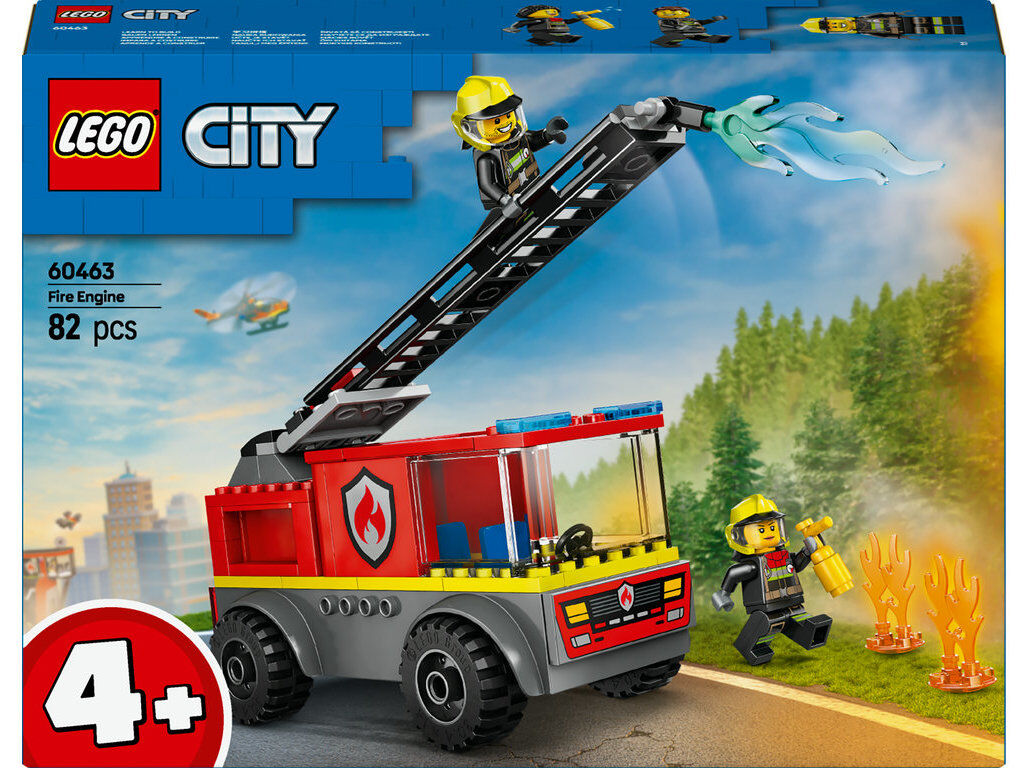 CAMI&Atilde;O DOS BOMBEIROS LEGO CITY FIRE 60463 image number 0