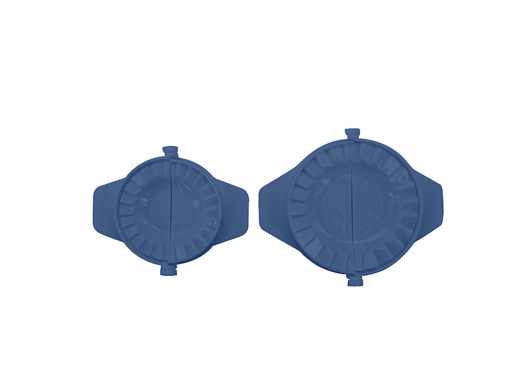MOLDES PARA DUMPLINGS ACTUEL PL&Aacute;STICO AZUL 2 UNIDADES image number 0