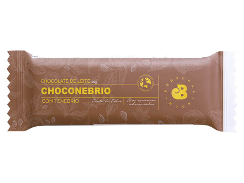 CHOCOLATE PORTUGAL BUGS CHOCONEBRIO LEITE 30G image number 0