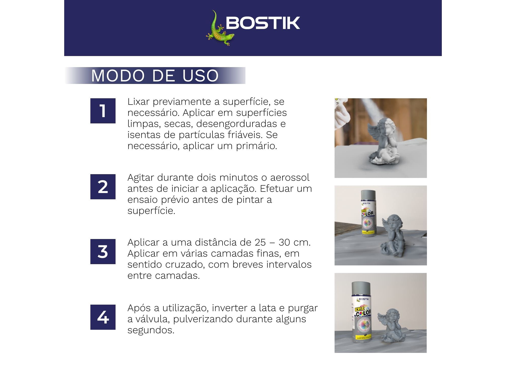 SPRAY ACRYLIC BOSTIK CINZA BRILHANTE 400ML image number 6