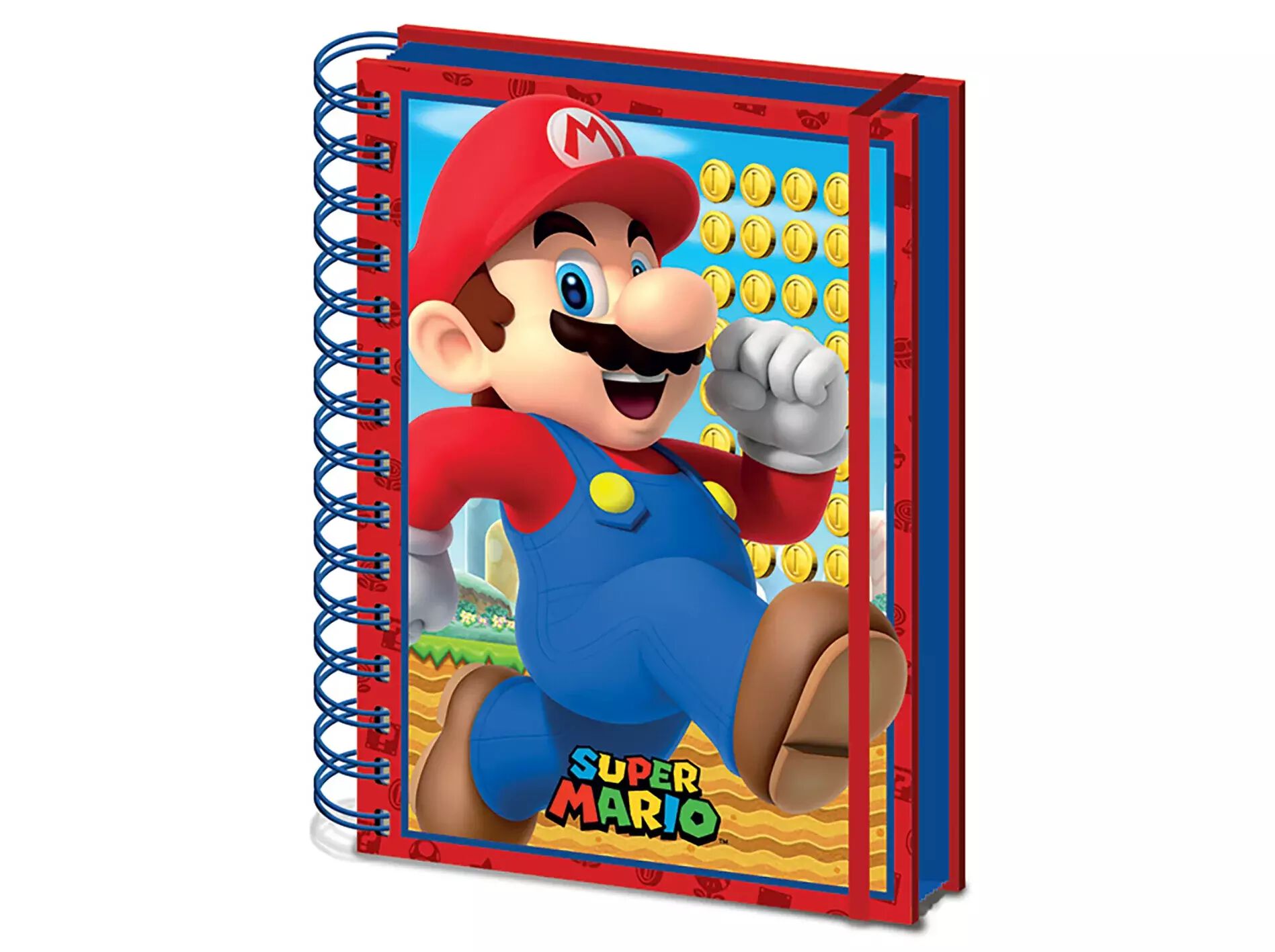 CADERNO SUPER MARIO A5 CAPA 3D image number 0