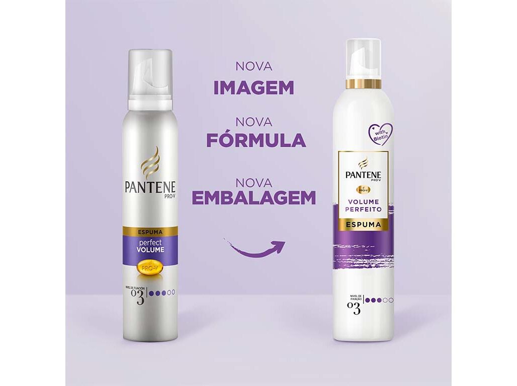 ESPUMA PANTENE VOLUME PERFEITO 200ML image number 1