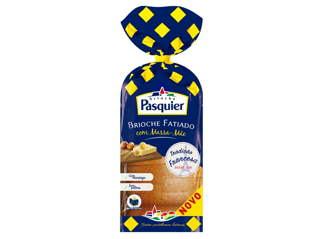 Brioche Pasquier Pão Forma Brioche, 450g
