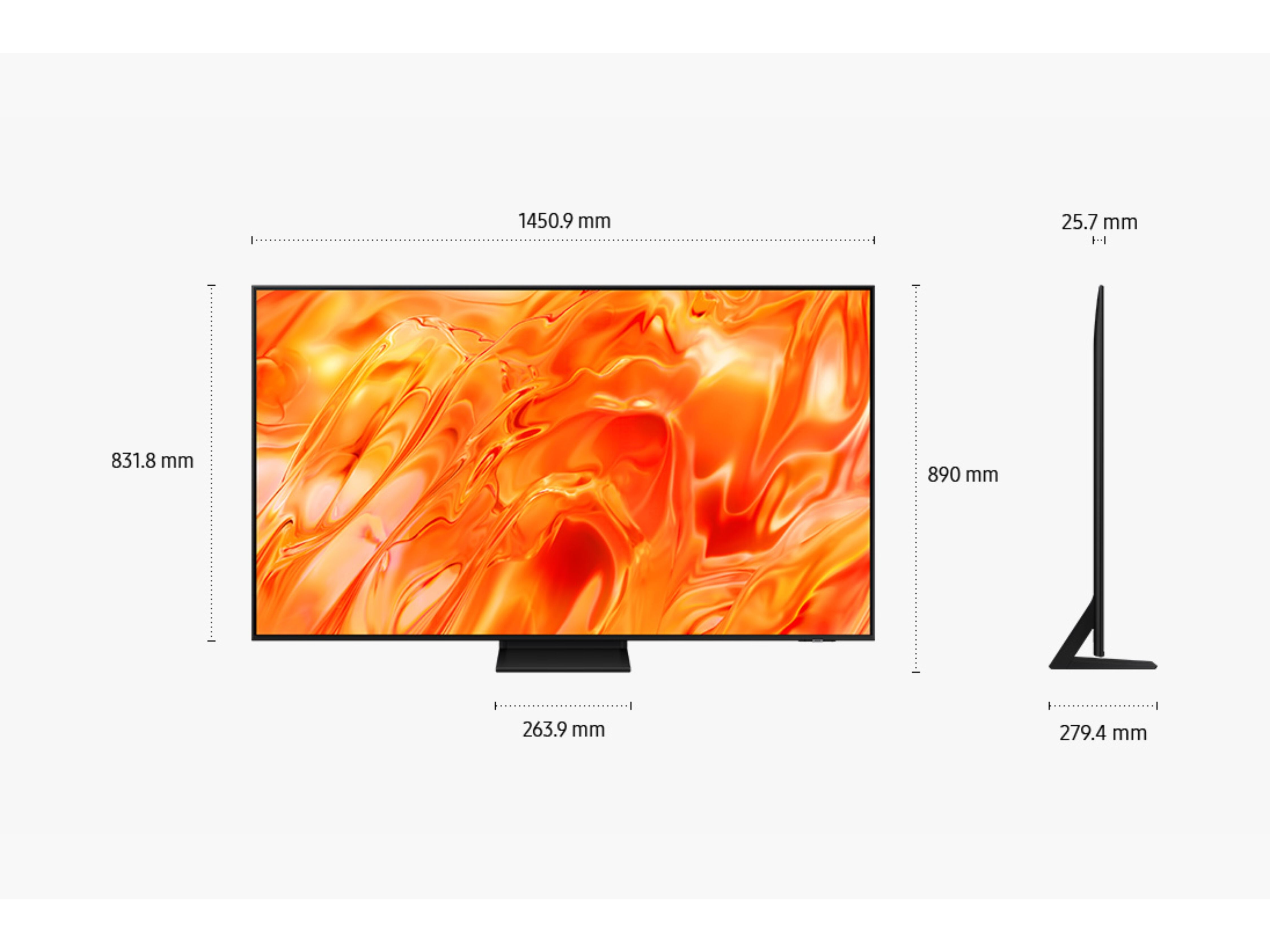 TV SAMSUNG NEO QLED TQ65QN72HAUXXC 65" image number 2