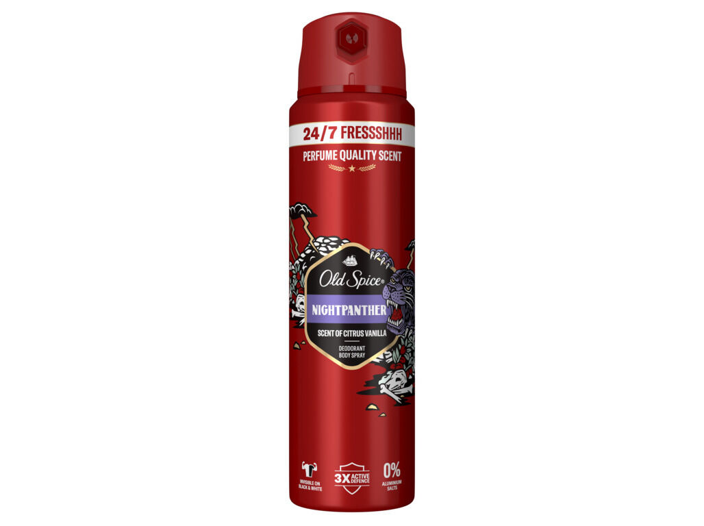 DEO SPRAY OLD SPICE NIGHTPANTHER 150ML image number 0