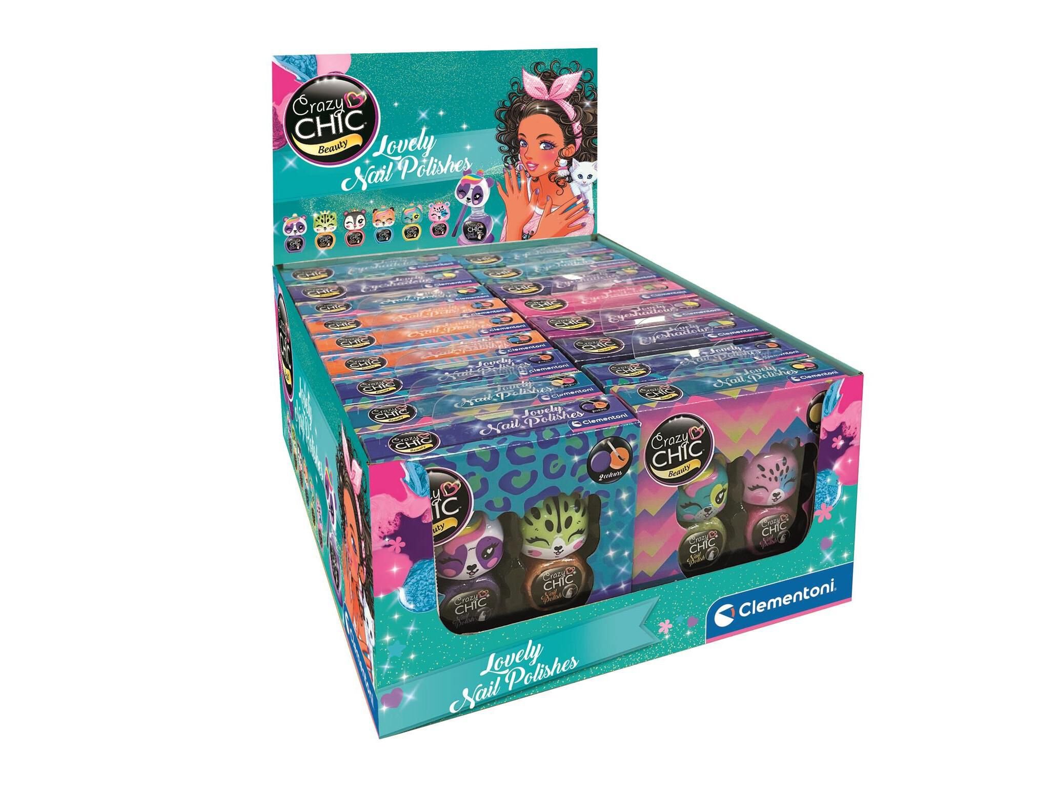 NAIL SET ANIMALS CRAZY CHIC MODELOS SORTIDOS image number 1