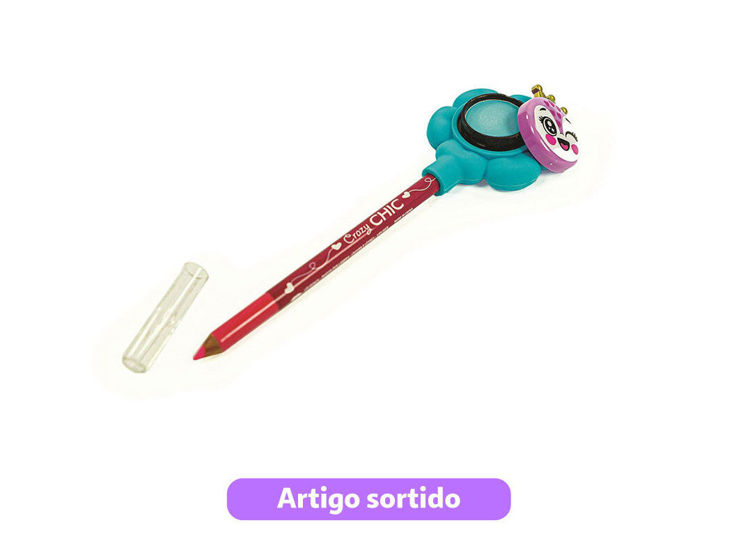 EYESHADOW & LIP BLUE CRAZY CHIC MODELOS SORTIDOS image number 0