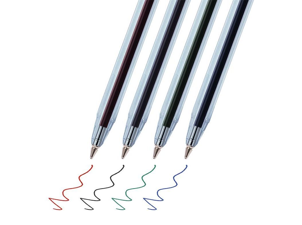 CONJUNTO DE 4 ESFEROGR&Aacute;FICAS AUCHAN CORES SORTIDAS image number 2