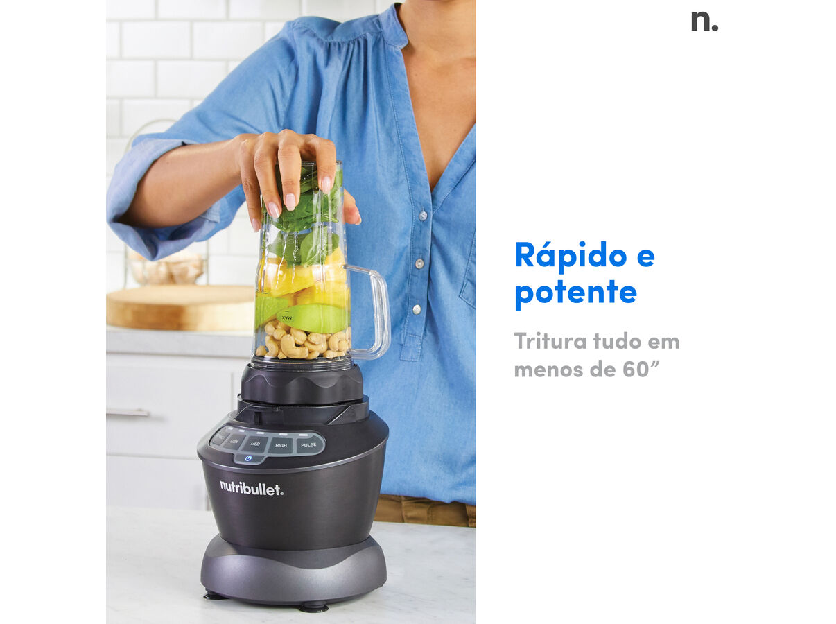 LIQUIDIFICADORA NUTRIBULLET NBF500DG 1200W image number 4