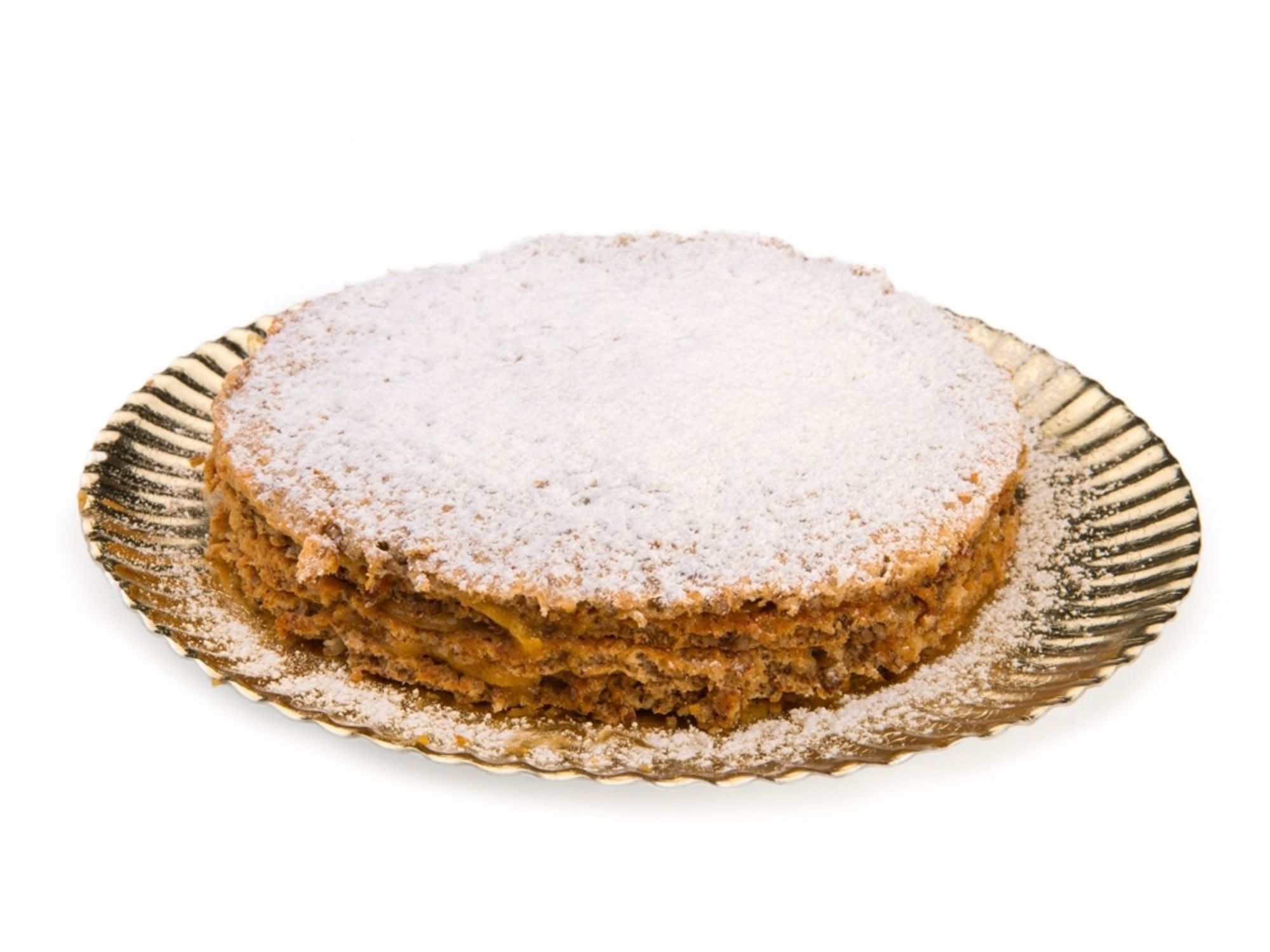 BOLO CRISTAL DE A&Ccedil;UCAR MEL E NOZ 550 G image number 0