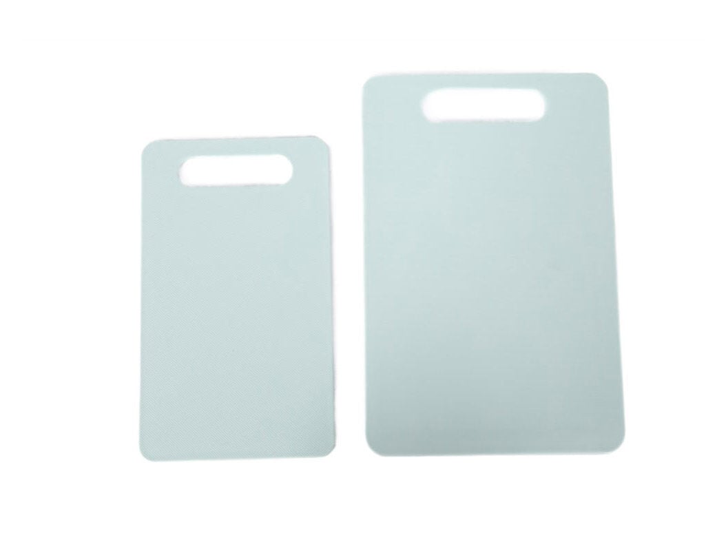 CONJUNTO DE 2 T&Aacute;BUAS DE CORTE ACTUEL VERDE PP 25/30 CM