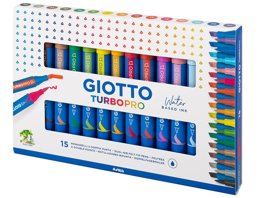 MARCADORES GIOTTO TURBOPRO 15 UNIDADES image number 2