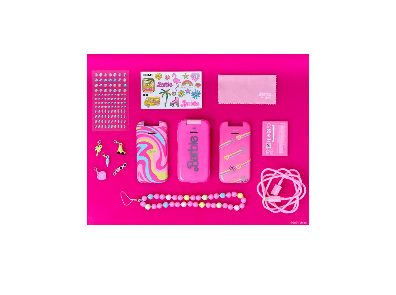 FEATURE PHONE DUAL SIM NOKIA HMD BARBIE PHONE DUAL SIM image number 4