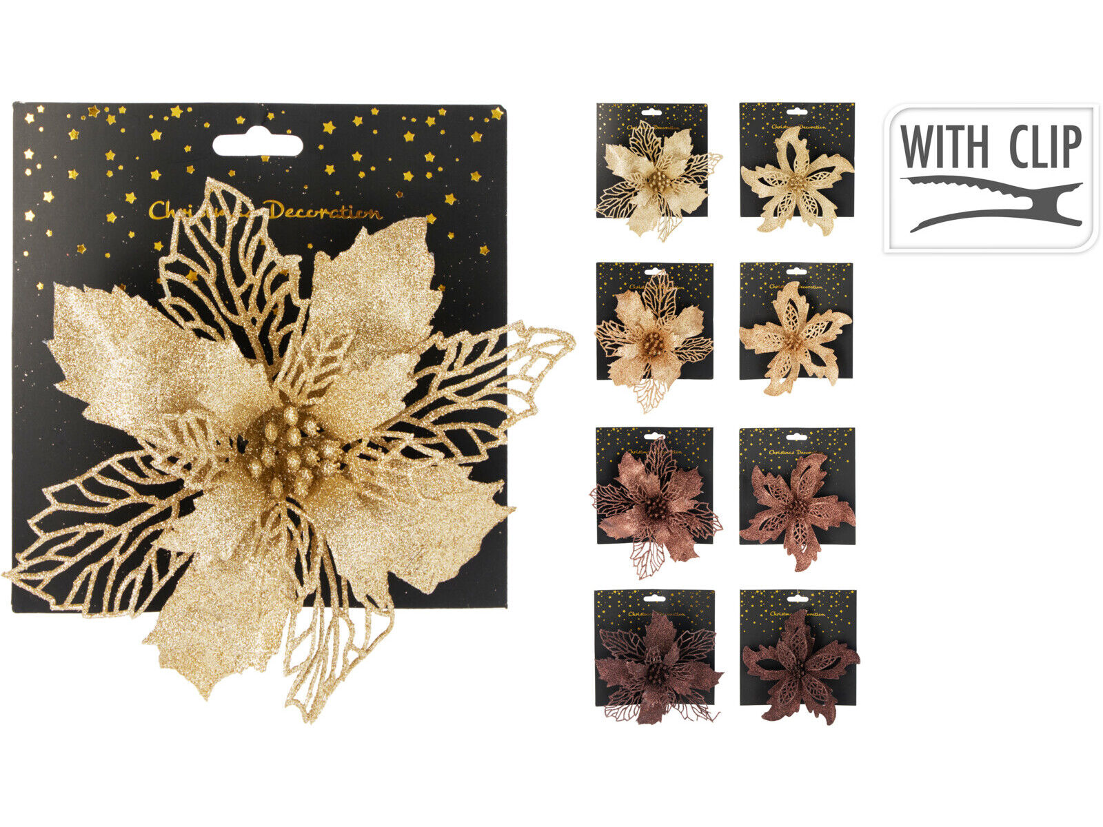 FLOR COM CLIP MODELOS SORTIDOS image number 1