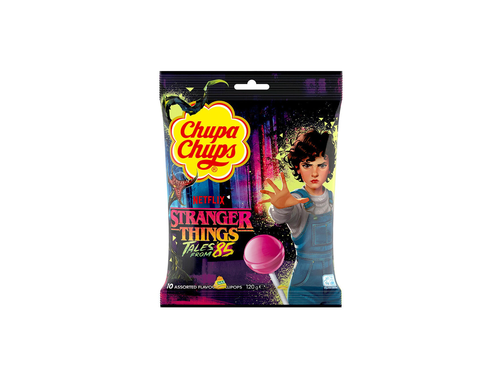 CHUPAS CHUPA CHUPS STRANGER THINGS TALES'85 120GR image number 1