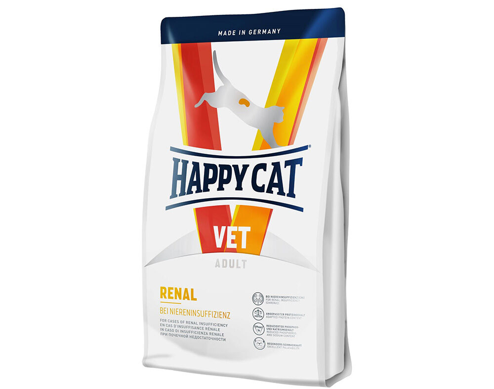 RA&Ccedil;&Atilde;O VETERIN&Aacute;RIA HAPPY CAT GATO RENAL 4KG image number 0