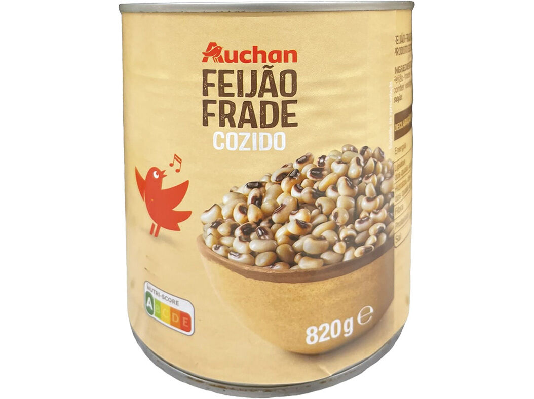 FEIJ&Atilde;O FRADE AUCHAN COZIDO 820(520)G