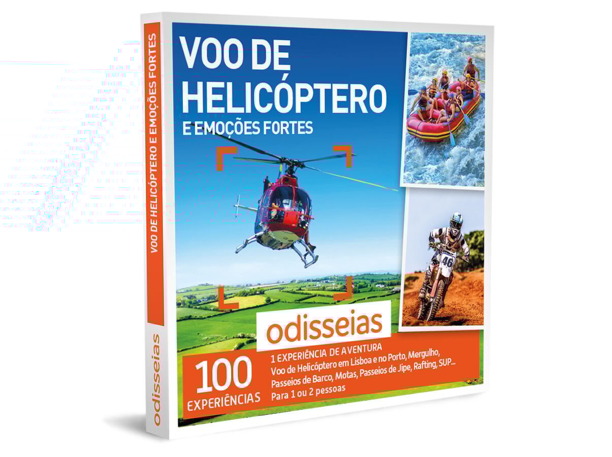 AVENTURA ODISSEIAS VOO HELIC&Oacute;PTERO E EMO&Ccedil;&Otilde;ES