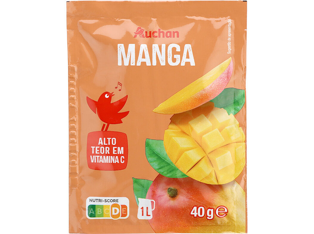 BEBIDA AUCHAN INSTANT&Acirc;NEA MANGA 40G image number 0