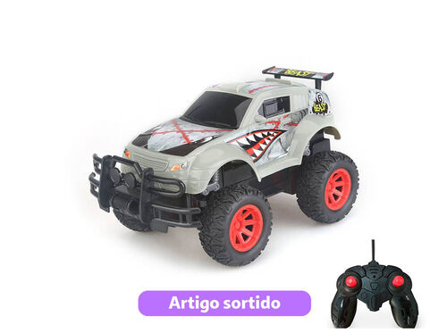 CARRO R/C 1:18 ONE TWO FUN 27MHZ THE BEAST MODELOS SORTIDOS image number 5