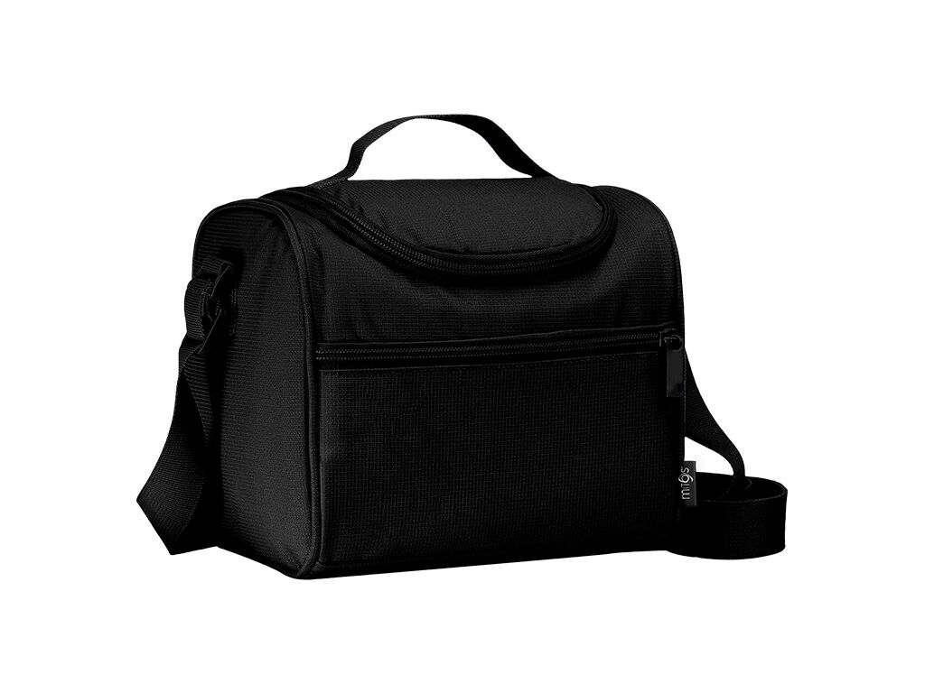 SACO LANCHE MITOS COLOURS PRETO 26X21X15CM image number 1