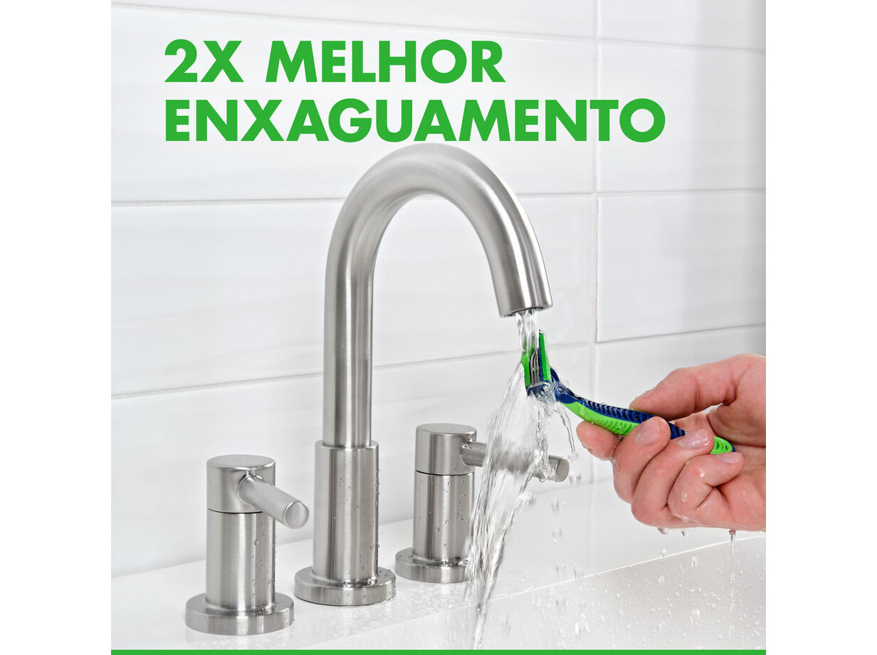 L&Acirc;MINAS DESCART&Aacute;VEIS GILLETTE SENSOR3 SENSITIVE 4+1UN image number 5