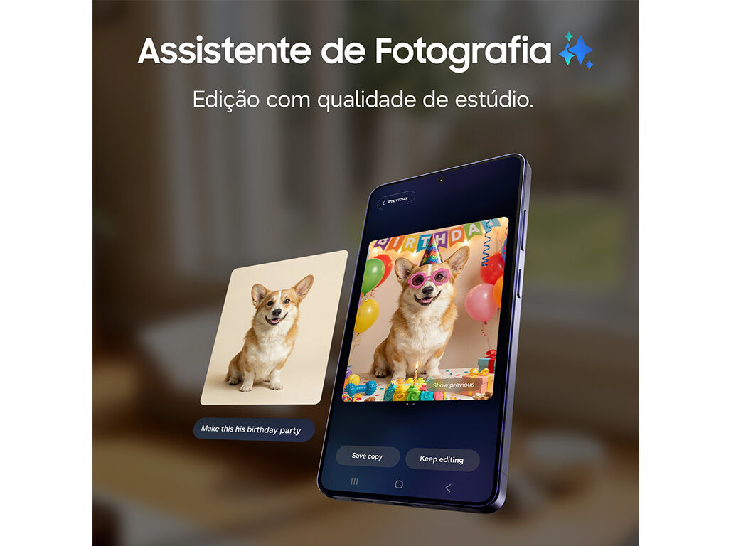 SMARTPHONE SAMSUNG GALAXY S26 ULTRA 256GB AZUL image number 3