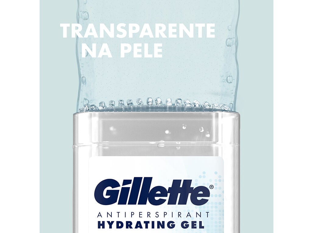 DEO STICK GILLETTE HOMEM GEL EUCALIPTO 70ML image number 3