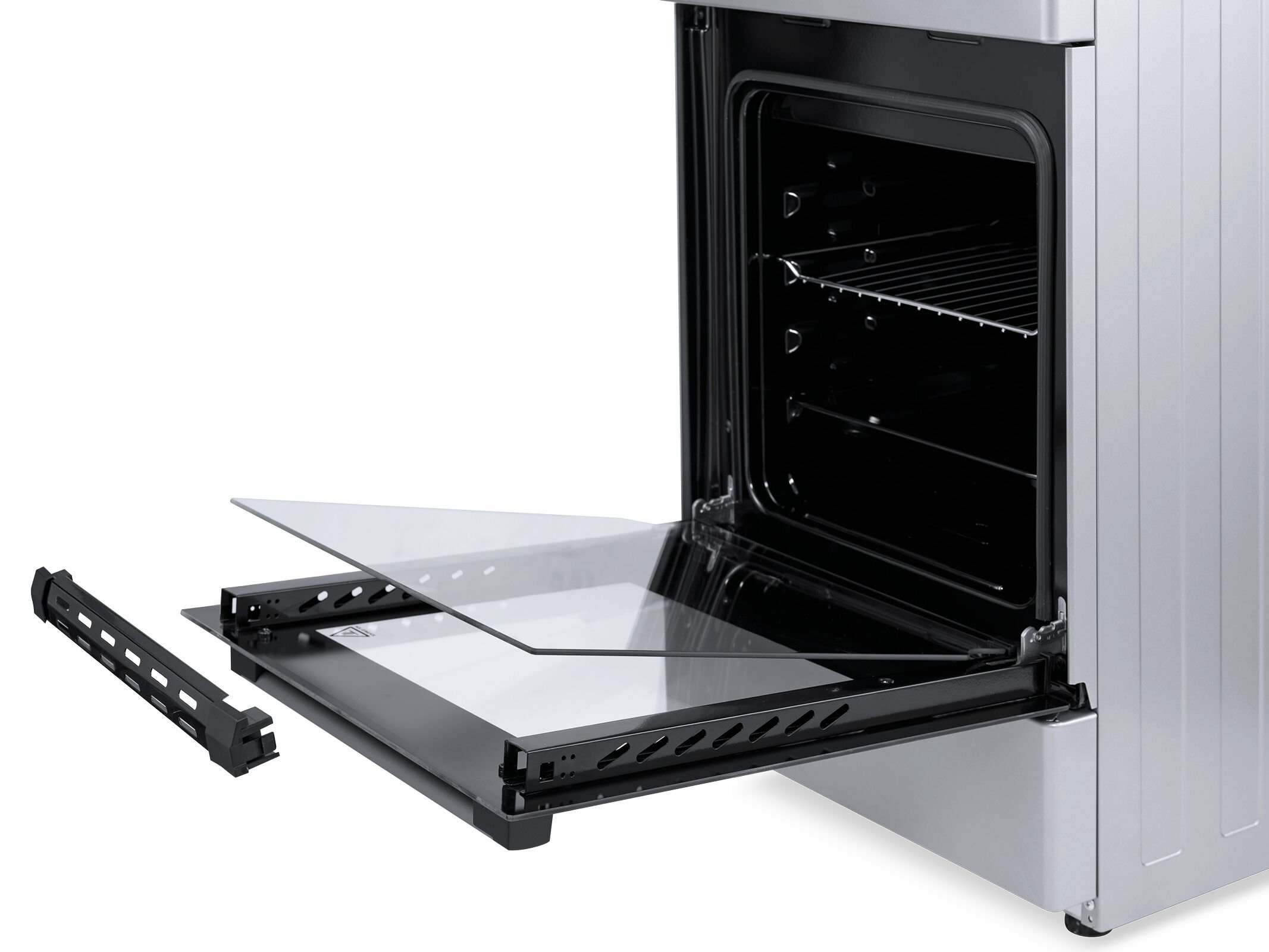 FOG&Atilde;O A GAS BUTANO PROPANO FLAMA 8171FL CINZA 50X60 image number 1