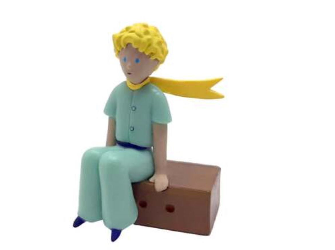 THE LITTLE PRINCE ON HIS BOX FIGURINE image number 0