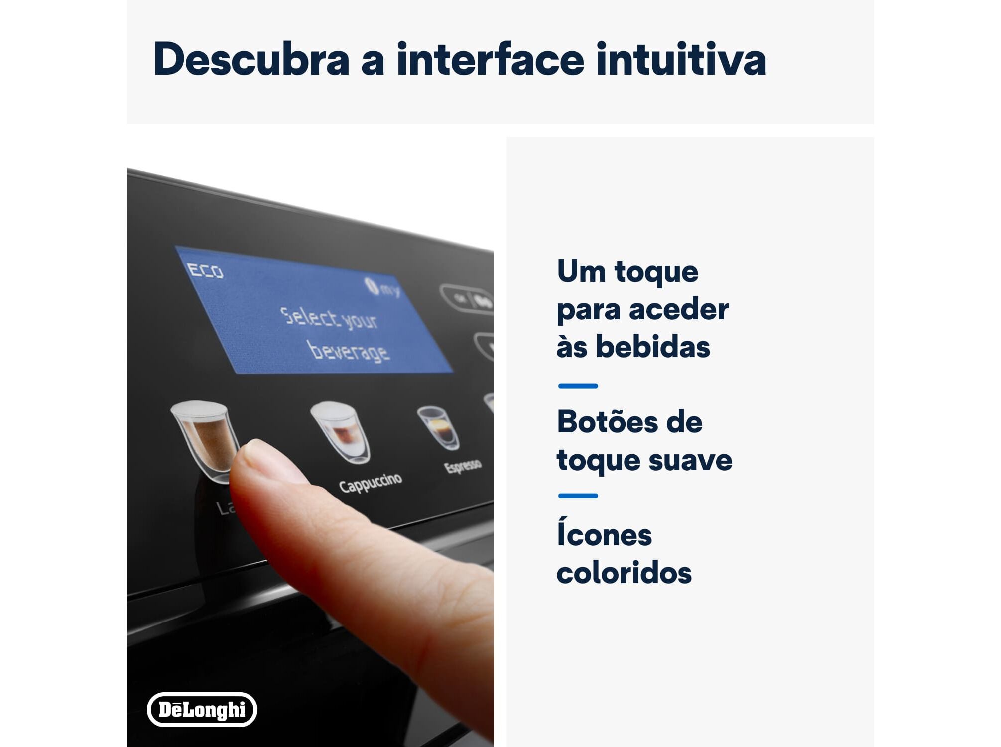 M&Aacute;QUINA DE CAF&Eacute; EXPRESSO AUTOM&Aacute;TICA DELONGHI ECAM46.860.B ELETTA CAPPUCCINO EVO image number 5