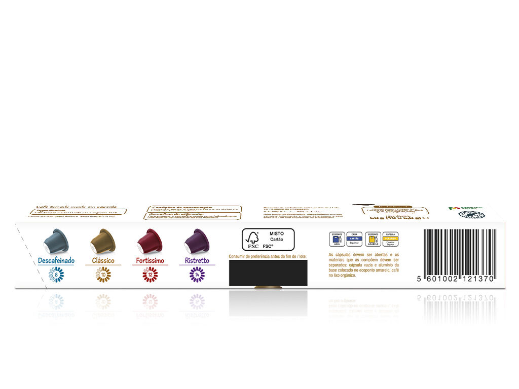 C&Aacute;PSULAS CAF&Eacute; POLEGAR NSP CL&Aacute;SSICO 10 UN image number 2