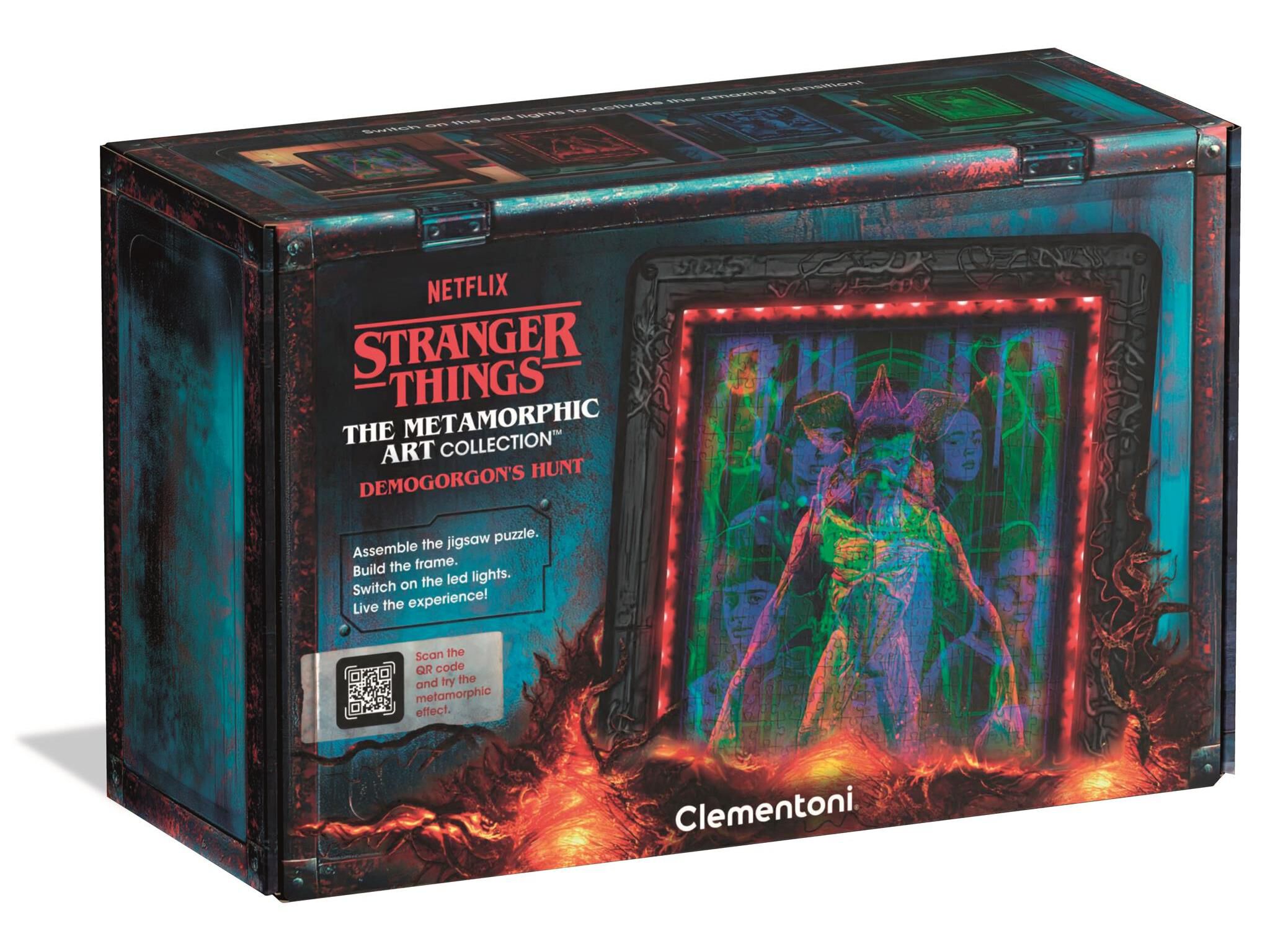 STRANGER THINGS CLEMENTONI DEMOGORGONS HUNT 520 PE&Ccedil;AS image number 0