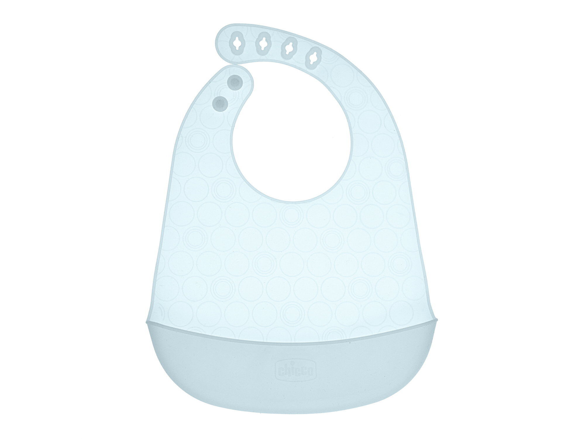 BABETE CHICCO SILICONE 6M+ AZUL image number 1