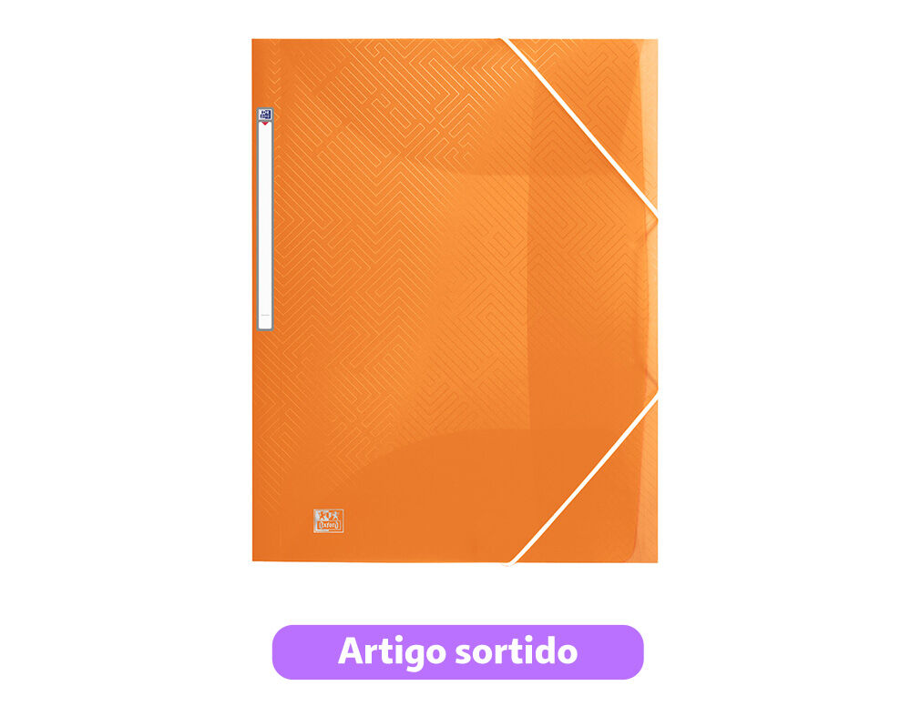 CAPA POLIPROPILENO A4 OXFORD URBAN COM EL&Aacute;STICO CORES SORTIDAS image number 6